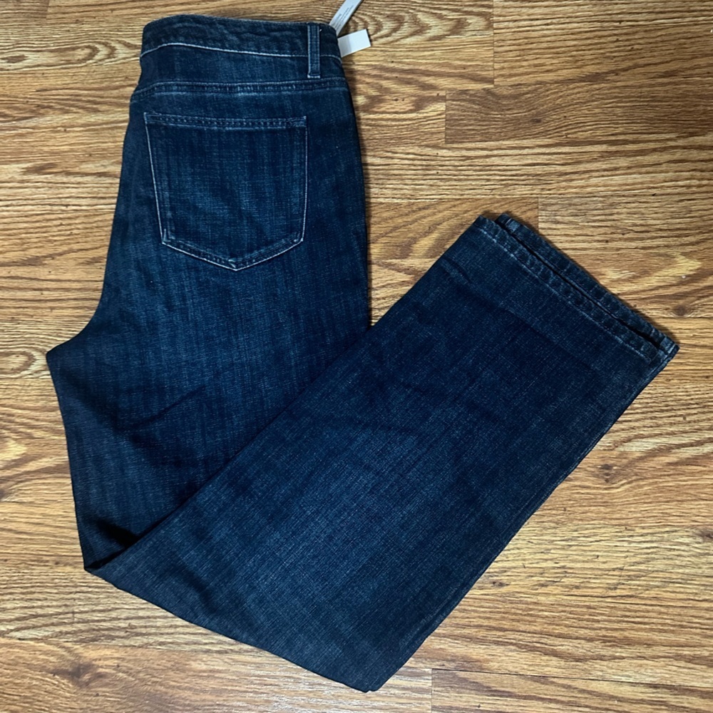 NWT Talbots Plus Size Straight Leg Jeans Size 16